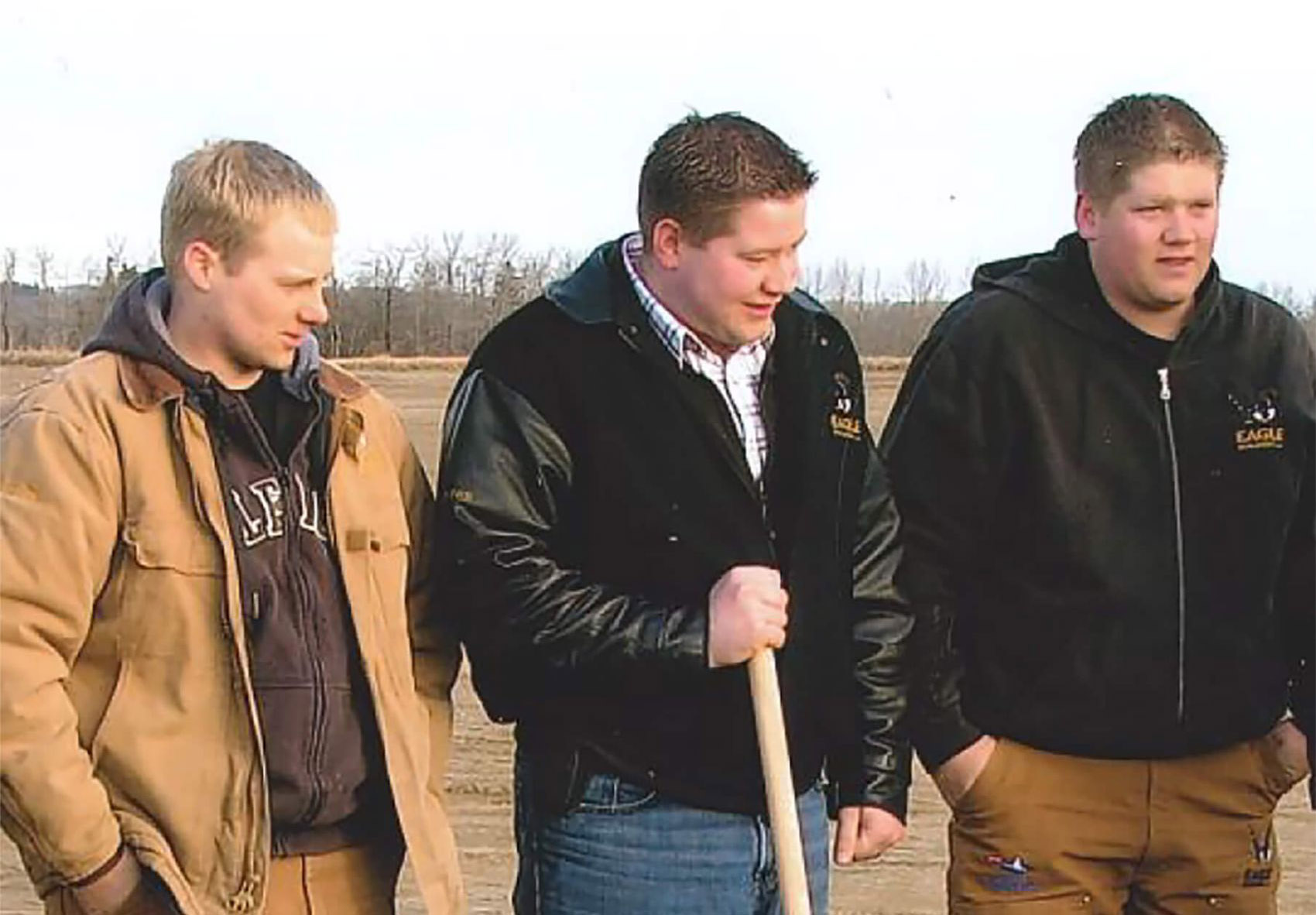 Dennis Haan, Craig Haan and Kevin Kooiker in 2010