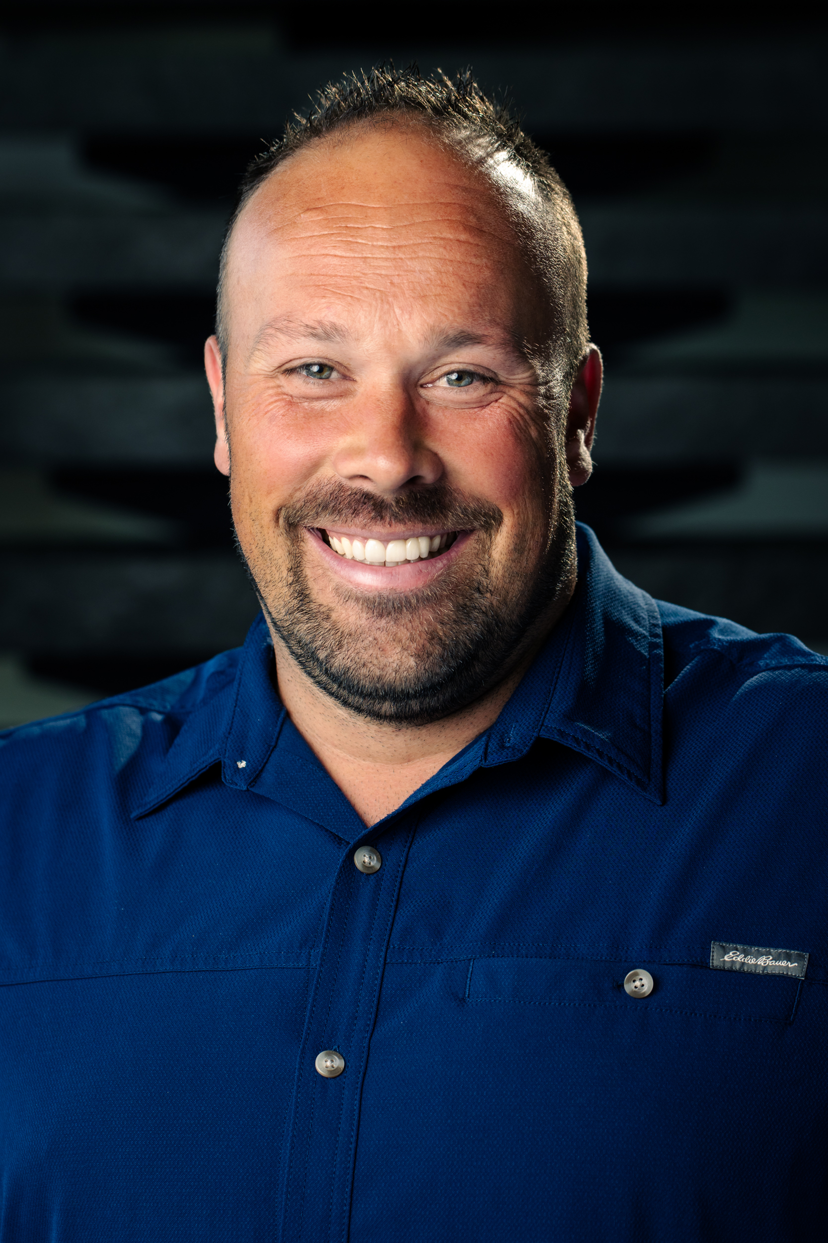 Headshot of Gerrit Sterk, smiling warmly at the camera